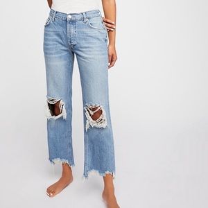 We The Free Tapered Baggy Boyfriend Jeans